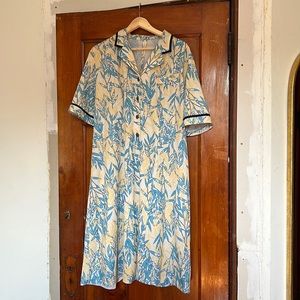 1970s tropical dress